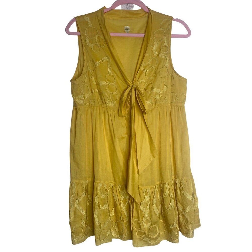 Future Paradise Dress Womens Size 8 Embroidered Ruffle Party‎ Feminine